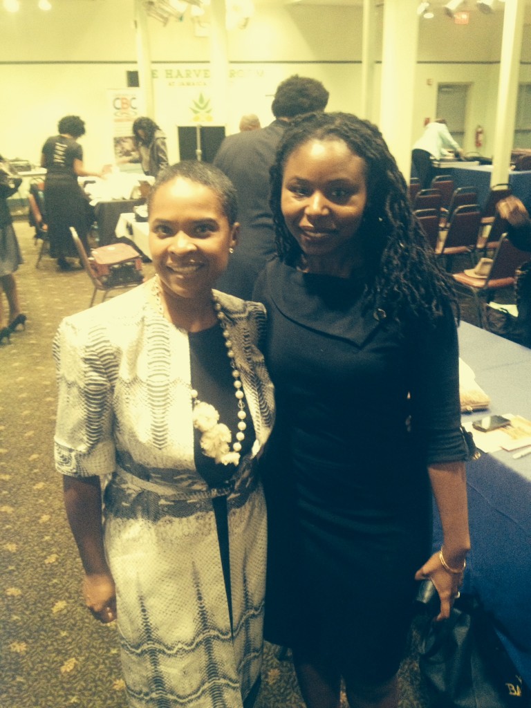 Karen Taylor Bass and Me at the Simply To Empower Networking Event karentaylorbassandme